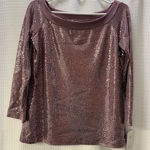 Clara Sun Woo Pink Sequin Top